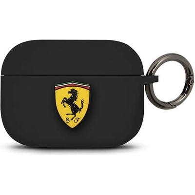 Ferrari Защитен калъф Ferrari Airpods Pro Silicone Case за Apple Airpods Pro, черен (FEACAPSILGLBK)