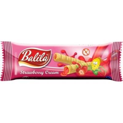 Balila kukuričné trubičky jahodovej 18 g