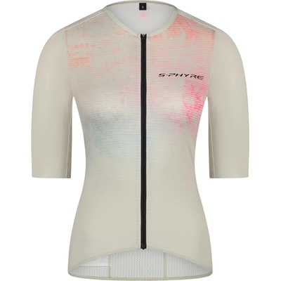 Shimano Дамска фланелка с къс ръкав за колоездене Shimano Women's S-Phyre Leggera Short Sleeve Jersey Cycling jersey - Glacier Gray - размер XL (156-2605-0114)