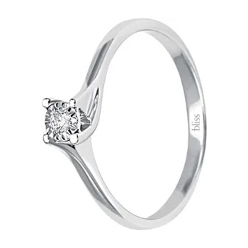 Bliss Дамски златен пръстен с диамант Bliss 20069893 (20069893)