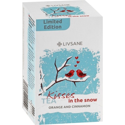 LIVSANE Kisses in the snow Čaj se skořicí a pomerančovou kůrou 20 ks