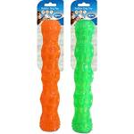 Duvo Plus TPR Stick Squeaky - Здрава, плаваща TPR играчка за кучета, почиства зъбите и масажира венците, 28 см