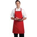Chef Works kuchárska náprsná zástera Čierna