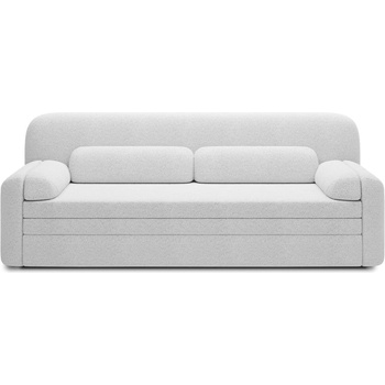 Eltap Бял разтегателен диван с място за съхранение от букле 236 cm Elioss - ELTAP (SO-ELIO-01ROY)