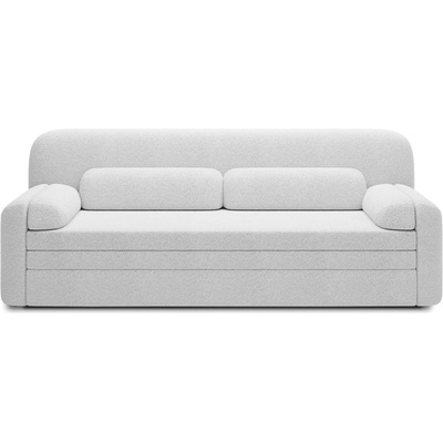 Eltap Бял разтегателен диван с място за съхранение от букле 236 cm Elioss - ELTAP (SO-ELIO-01ROY)