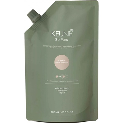 Keune So Pure Polish Shampoo Refill 400 ml