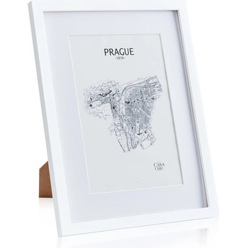 Casa Chic Everton, рамка за картини, правоъгълна, снимки 40 x 30 cm, паспарту, стъкло (CL-12X16-WHT) (CL-12X16-WHT)