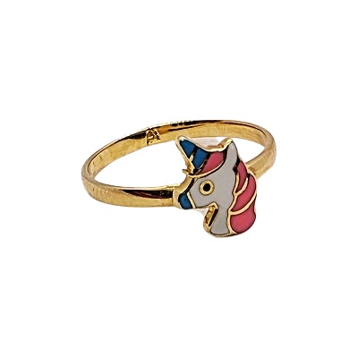 VipGold Златен детски пръстен 0.96 гр (dpr06)