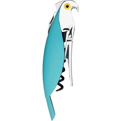 ALESSI vývrtka na víno Parrot modrá
