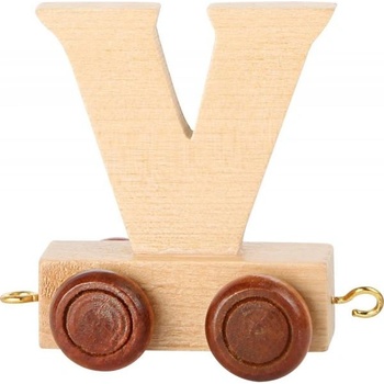 Bino Вагонче-V-кафяви колела