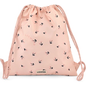 LIEWOOD Детска детска раница Liewood Kid's Danella Gym Bag Kids' backpack - Cherry Heart / Rosey - размер One Size (508-0824-0111)