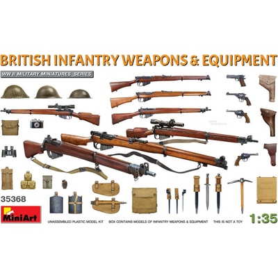 MiniArt British Infantry Weapons & Equipment 1:35