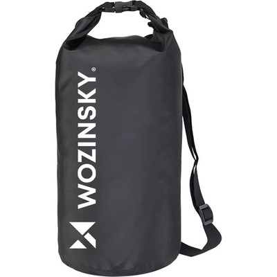 Wozinsky Водонепромокаема чанта с презрамка за мобилни устройства - Wozinsky WWK-10 Waterproof Bag For Sup Kayak 10L (черен) (10 литра) (WWK-10)