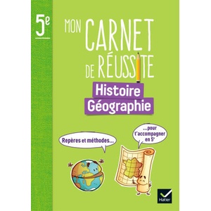 Mon carnet de réussite Histoire-Géographie 5e - Ed. 2024 - Carnet élève | Marie-Anne Schaumasse-Vandroy (2024)