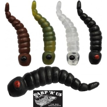 Carp ´R´ Us Červ MouthSnagger Shorty Color Hnědá 8ks