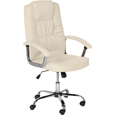 Президентски офис стол Carmen 6081 - крем (3520125_3)