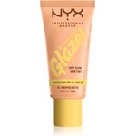 NYX Cosmetics Buttermelt Glaze озаряващ тониращ флуид SPF 30 цвят 01 Whipped Butta 30ml