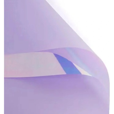 Floristická fólie duhová barevná CF2152 57cm x 57cm 20 arch/bal - 5 světle fialová