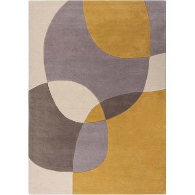 Flair Rugs Вълнен килим в цвят охра 230x160 cm Glow - Flair Rugs (503119370172)
