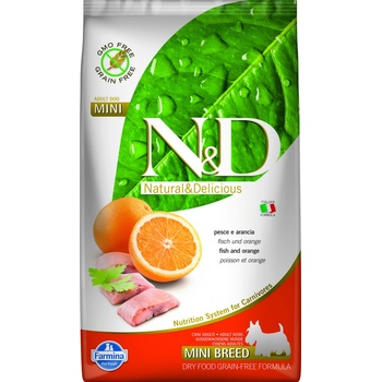 N&D Grain Free Dog Adult Fish & Orange 7 kg