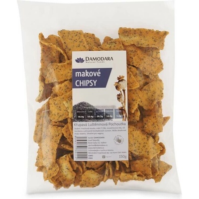 Damodara Makové chipsy 40 g