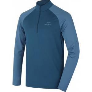 HUSKY Мъжка термо тениска с цип Tromi Zip M, синя (hsk-HT0-0821)