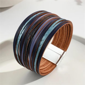 HARAHU Дамски гривна ko-38702 - Синя / Черна kp38702 (ko-38702)