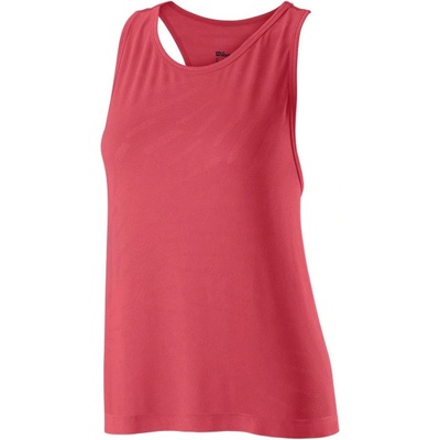 Wilson Дамски топ Wilson W Competition Seamless Tank - holly berry