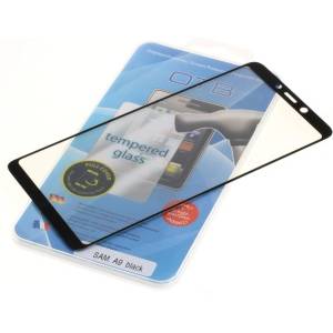 OTB Закалено защитно стъкло за Samsung Galaxy A9, Full Cover 3D, черно (8013363)