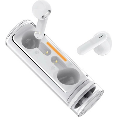 2GO Bluetooth Headset Acoustic Twist EarPods 797600 biela