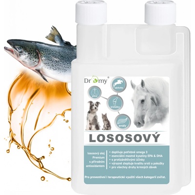 Dromy Lososový olej Premium 1000 ml