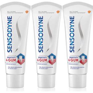 Sensodyne Sensitivity & Gum паста за зъби за чувствителни зъби Mint 3x75ml