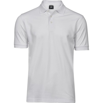 TeeJays polokošile TJ 1405 elastická krátký rukáv pánská COT-18140500102 bílá