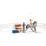 Schleich Игрален комплект Schleich Horse Club - Конен спорт с Мия (42443-04719)