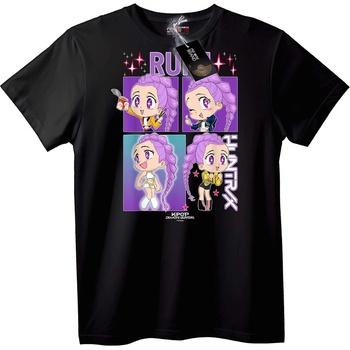 NOONEBRAND Тениска Аниме Kpop Ловец на Демони - M, White