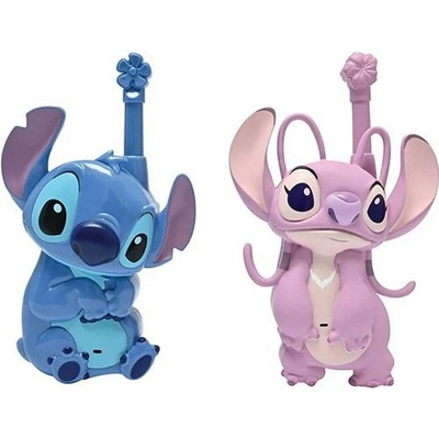Игрален комплект Lexibook - Уоки-токи Stitch & Angel, 3D, обхват 500 m (TW18D1)