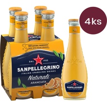 Sanpellegrino Aranciata sklo 4 x 200 ml