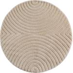 Ayyildiz Бежов кръгъл килим ø 120 cm Art 1122 - Ayyildiz Carpets (ART1201201122BEIGE)
