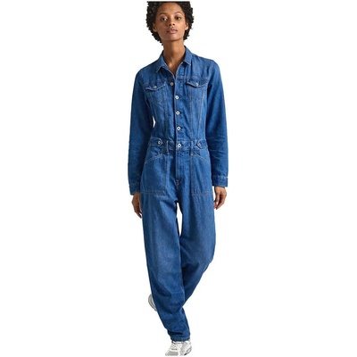 PEPE JEANS Гащеризон Pepe jeans Hunter Utility jumpsuit - Blue (Denim)