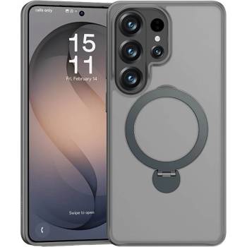 Image 1 of Benks Хибриден удароустойчив кейс с Qi2 за Samsung Galaxy S26 Ultra - Benks Magnetic Mist Case With Stand (сив) (A050)