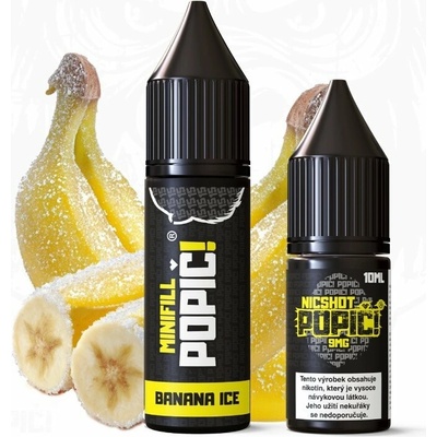 Popič Minifill Banana Ice 2v1 15 ml 9 mg