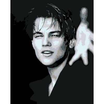 Zuty Maľovanie podľa čísel LEONARDO DICAPRIO S CIGARETOU