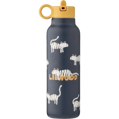 LIEWOOD Детска термо бутилка Liewood Kid's Falk Water Bottle 500 Insulated bottle - Tiger / Classic Navy - размер 500 ml (533-2530-0211)