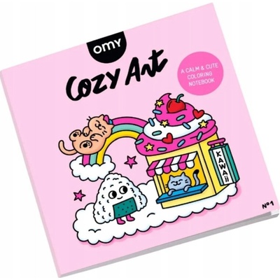 Omaľovánka COZY ART KAWAII