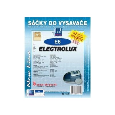 JOLLY Papírové sáčky E6 5 ks