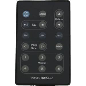съвместим Bose awrc3g, awrc3p, wave radio/cd - заместител дистанционно управление (awrc3g, awrc3p, wave radio/cd) Дистанционно