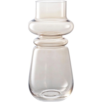 House Nordic Светлокафява стъклена ваза (височина 31 cm) - House Nordic (4441785)