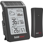 RainPoint Метеорологична станция baldrtherm b0596wt2h2p-v1 със слънчево захранване черна (b0596wt2h2p-v1 black)