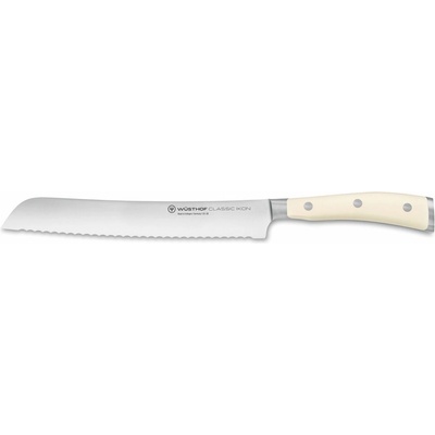 WÜSTHOF Zúbkovaný nôž na chlieb Classic IKON créme 20 cm 4166-0/20