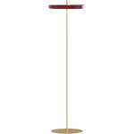 UMAGE Червена LED затъмняваща се подова лампа с метален абажур (височина 151 cm) Asteria Floor - UMAGE (2341)